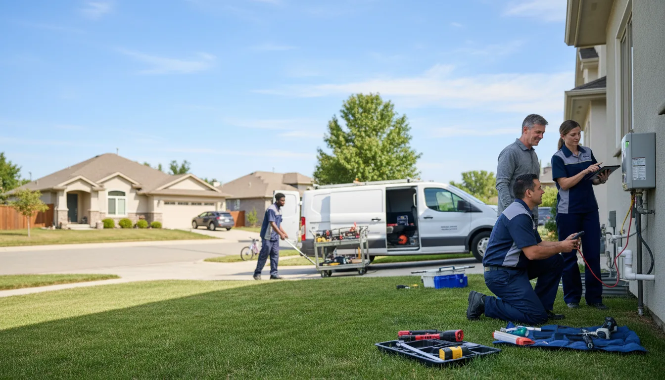Tankless water heater service in Dawson, IL
